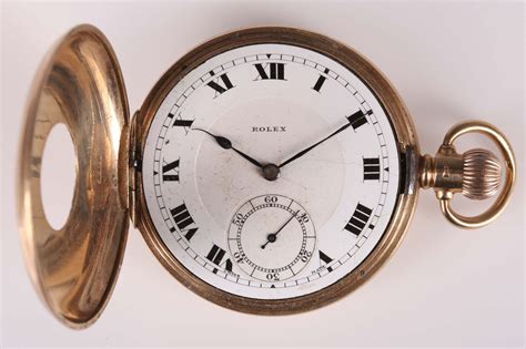 gold rolex half hunter pocket watch|half hunter pocket watch value.